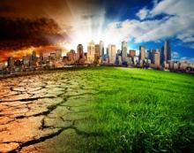 A graphic illustration of growth leading to drought