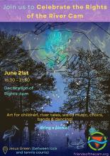 Invitation to Declaration of Rignts of the River & Festival, 21 June, 4.50pm Invitation to Declaration of Rignts of the River & Festival, 21 June, 4.50pm